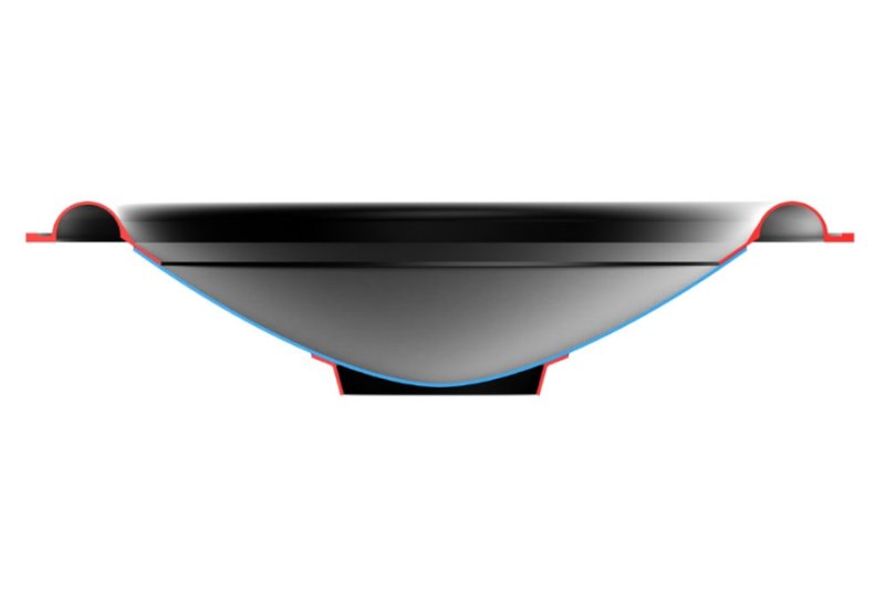 Q Acoustics 5040 — C3 cone profile diagram