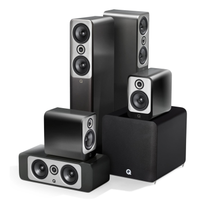 Q Acoustics Concept 50 5.1 Cinema Pack Gloss Black