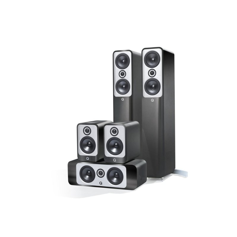 Q Acoustics Concept 50 5.1 Cinema Pack Gloss Black — speakers only