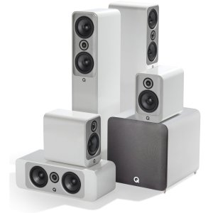 Q Acoustics Concept 50 5.1 Cinema Pack Gloss White
