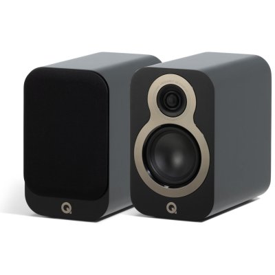 Q Acoustics 3010c Bookshelf Speakers Satin Black (Pair)
