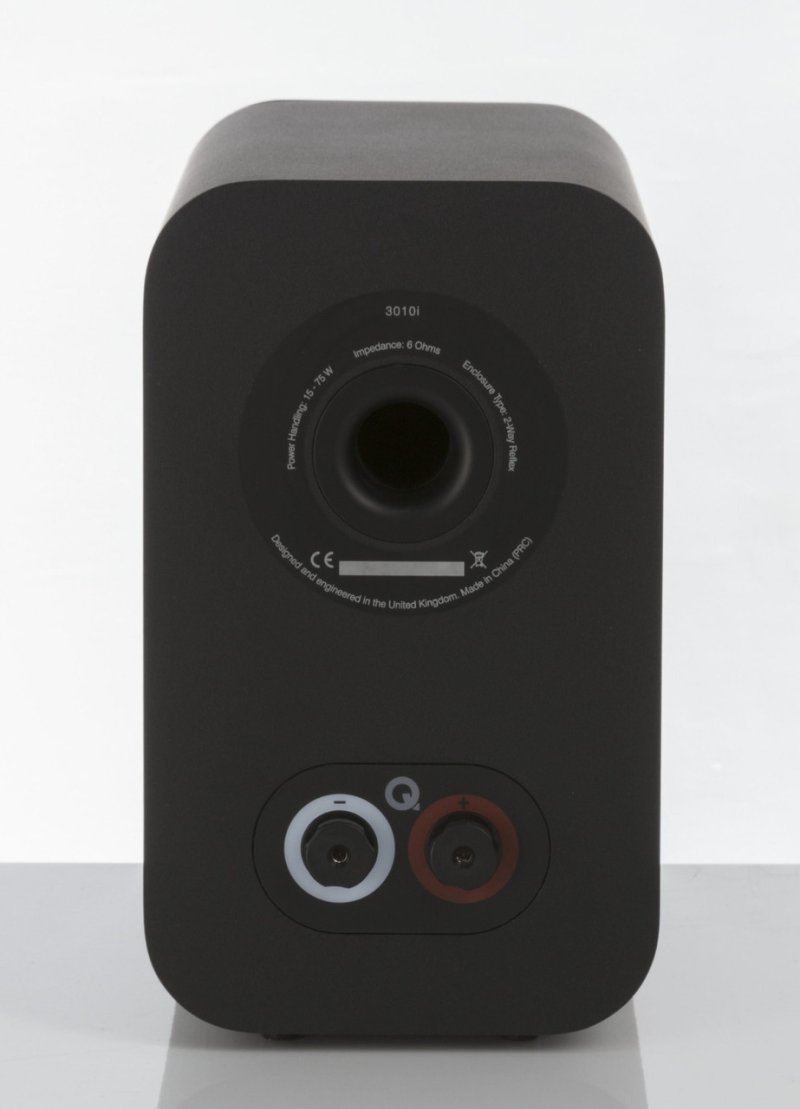 Q Acoustics 3010i 5.1 Cinema Pack (Black) — 3010i satellite rear panel
