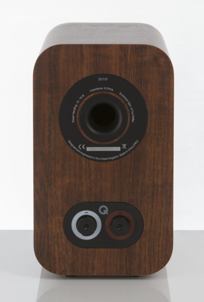 Q Acoustics 3010i 5.1 Cinema Pack (Walnut) — 3010i satellite rear panel