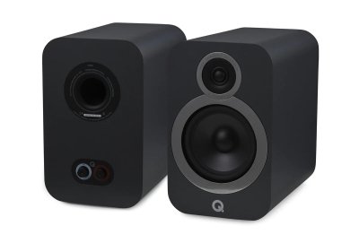 Q Acoustics 3030i Bookshelf Speakers Graphite Grey (Pair)