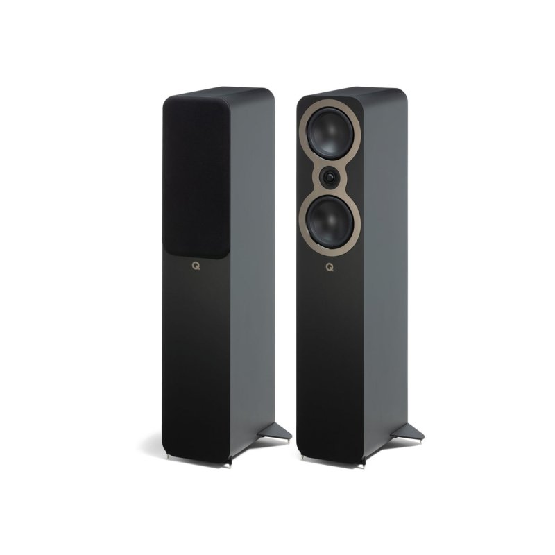 Q Acoustics 3050C Floorstanding Speakers Satin Black (Pair)