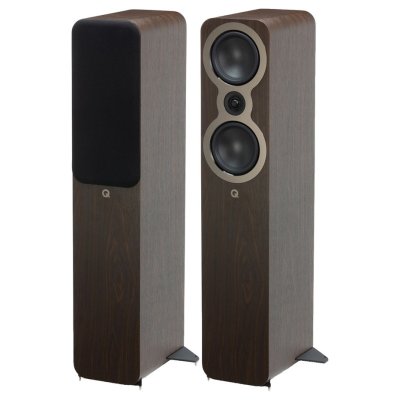 Q Acoustics 3050C Floorstanding Speakers Claro Walnut (Pair)