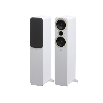 Q Acoustics 3050C Floorstanding Speakers Satin White (Pair)
