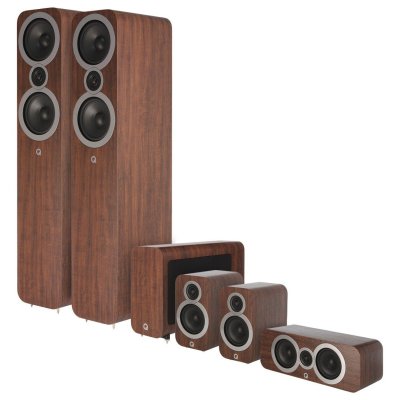Q Acoustics 3050i 5.1 Cinema Pack (Walnut)
