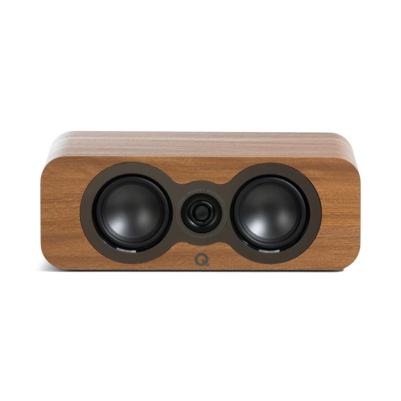 Q Acoustics 3090C Centre Speaker Oak — front view (grille off)