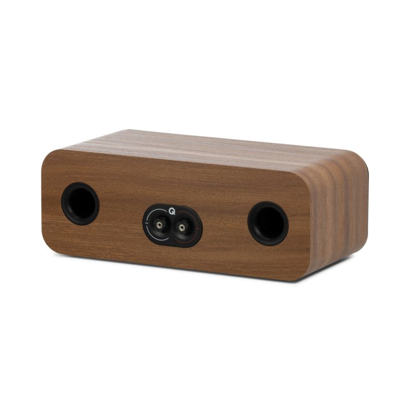 Q Acoustics 3090C Centre Speaker Oak — rear angled view