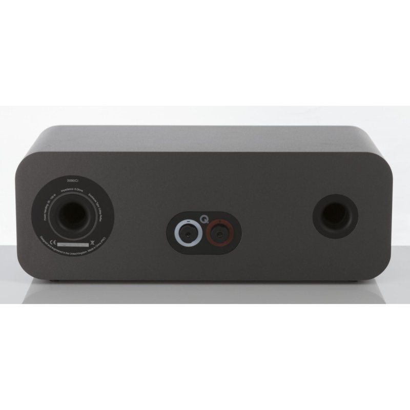 Q Acoustics 3090Ci Centre Speaker Graphite — rear panel