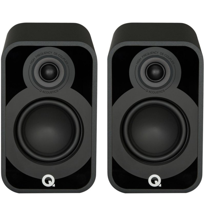 Q Acoustics 5010 Bookshelf Speakers Satin Black (Pair)