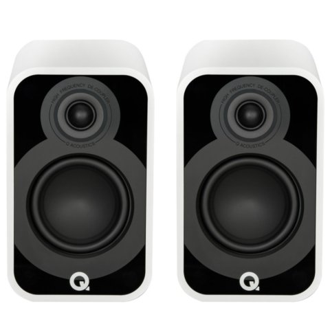Q Acoustics 5010 bookshelf speakers in Satin White