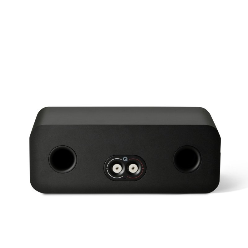 Q Acoustics 5090 Centre Speaker Satin Black — rear panel