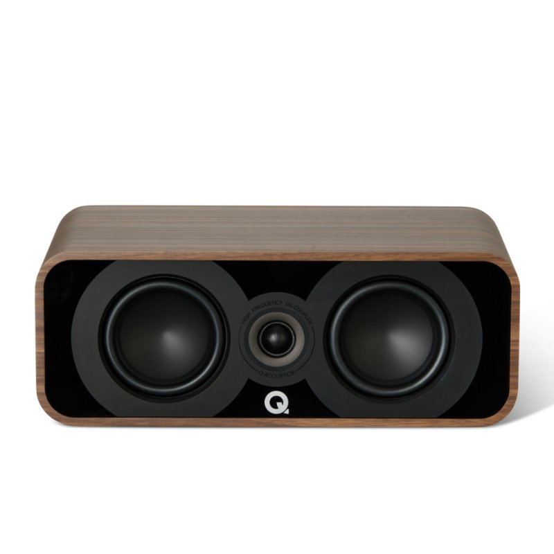 Q Acoustics 5090 Centre Speaker Santos Rosewood — front view