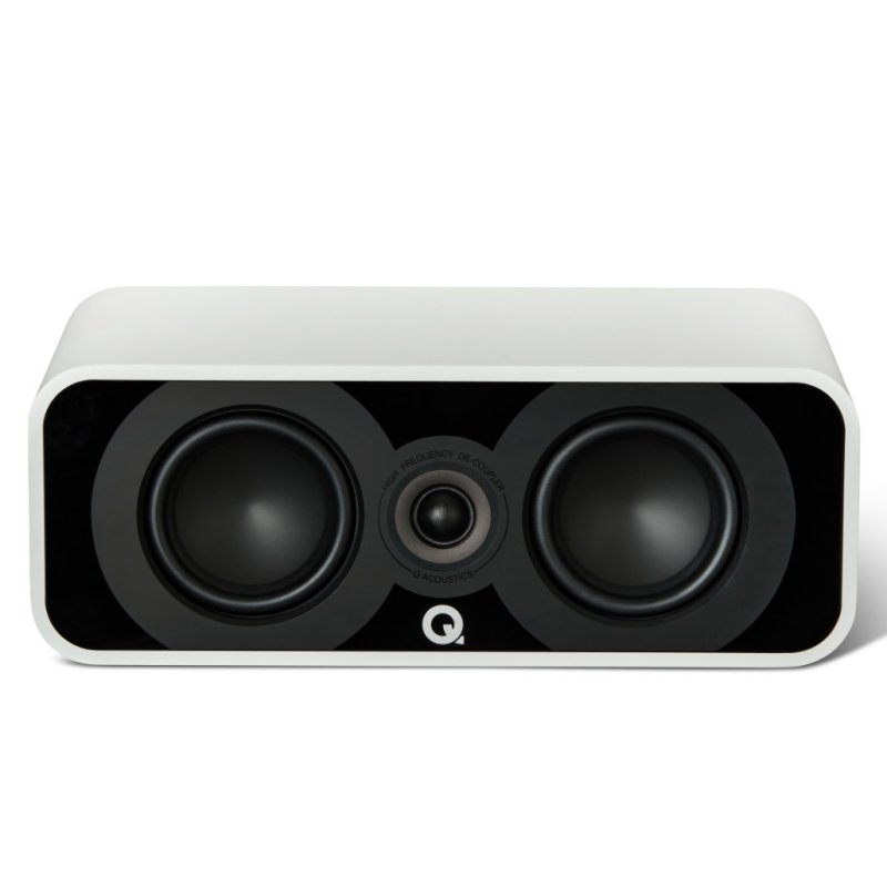 Q Acoustics 5090 Centre Speaker Satin White — front view