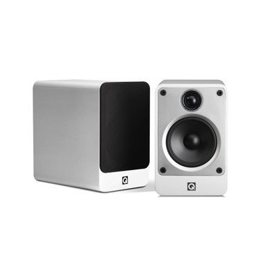 Q Acoustics Concept 20 Bookshelf Speakers Gloss White (Pair)