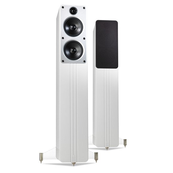 Q Acoustics Concept 40 Floorstanding Speakers Gloss White (Pair)