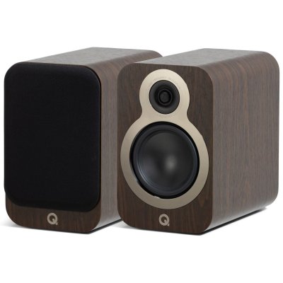 Q Acoustics 3030c Bookshelf Speakers Claro Walnut (Pair)