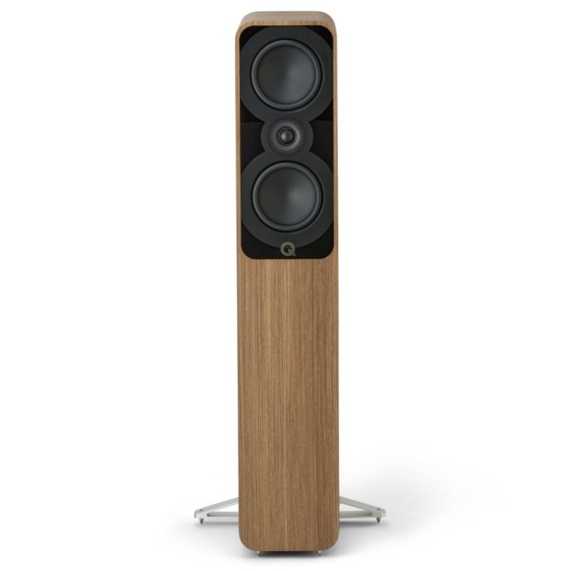 Q Acoustics 5040 Floorstanding Speaker Holme Oak - Front Detail