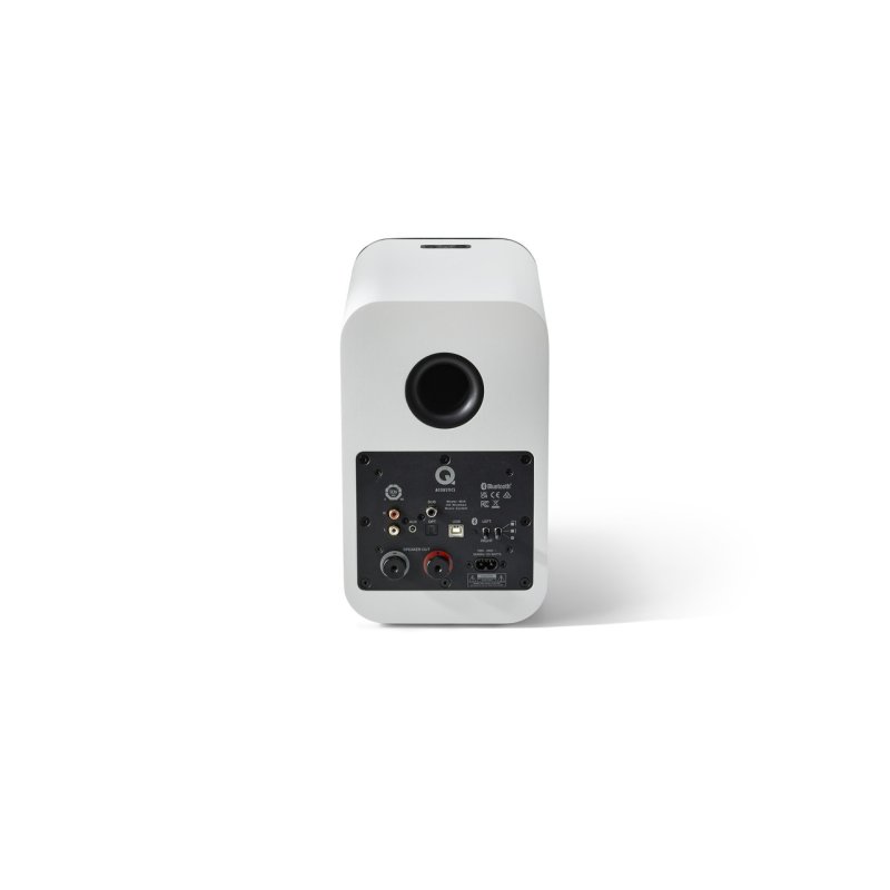 Q Acoustics M20 HD Wireless Music System White — rear panel connections