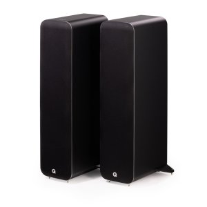 Q Acoustics M40 Wireless Micro-Tower Speakers Black (Pair)
