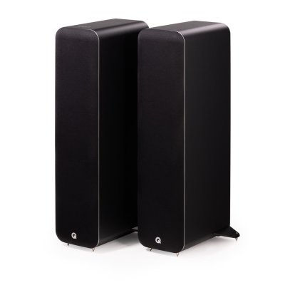 Q Acoustics M40 Wireless Micro-Tower Speakers Black (Pair)