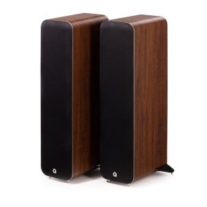 Q Acoustics M40 Wireless Micro-Tower Speakers Walnut (Pair)