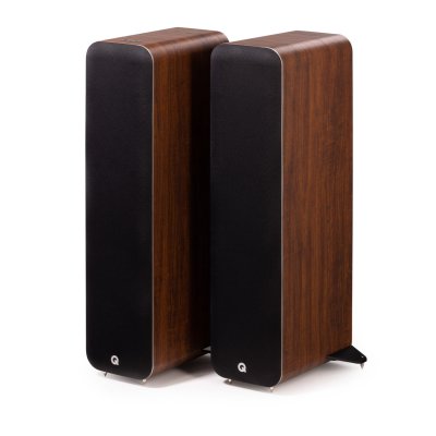 Q Acoustics M40 Wireless Micro-Tower Speakers Walnut (Pair)