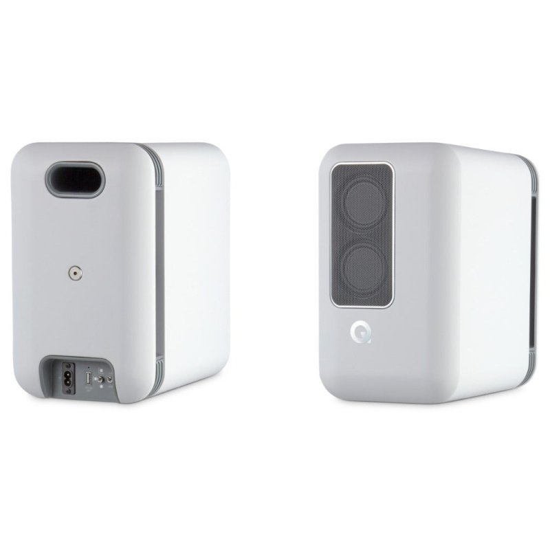 Q Acoustics Q Active 200 Bookshelf Speakers White (Pair)