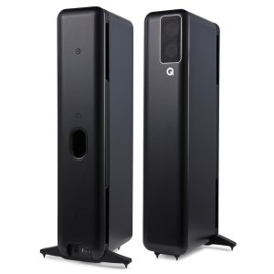 Q Acoustics Q Active 400 Floorstanding Speakers Black (Pair)