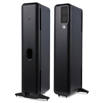 Q Acoustics Q Active 400 Floorstanding Speakers Black (Pair)