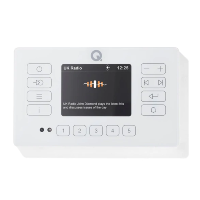 Q Acoustics E120 White - front view