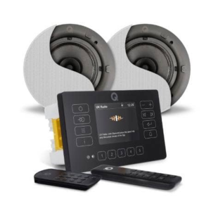 Q Acoustics E120 + Qi65CB In-Ceiling Speaker System Black