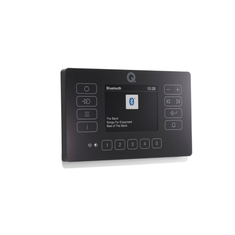 Q Acoustics E120 + Qi65CB In-Ceiling Speaker System Black — E120 amplifier right view