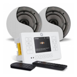 Q Acoustics E120 + Qi65CB In-Ceiling Speaker System White