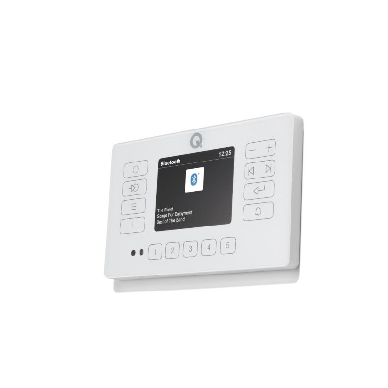 Q Acoustics E120 + Qi65CB In-Ceiling Speaker System White — E120 amplifier front view