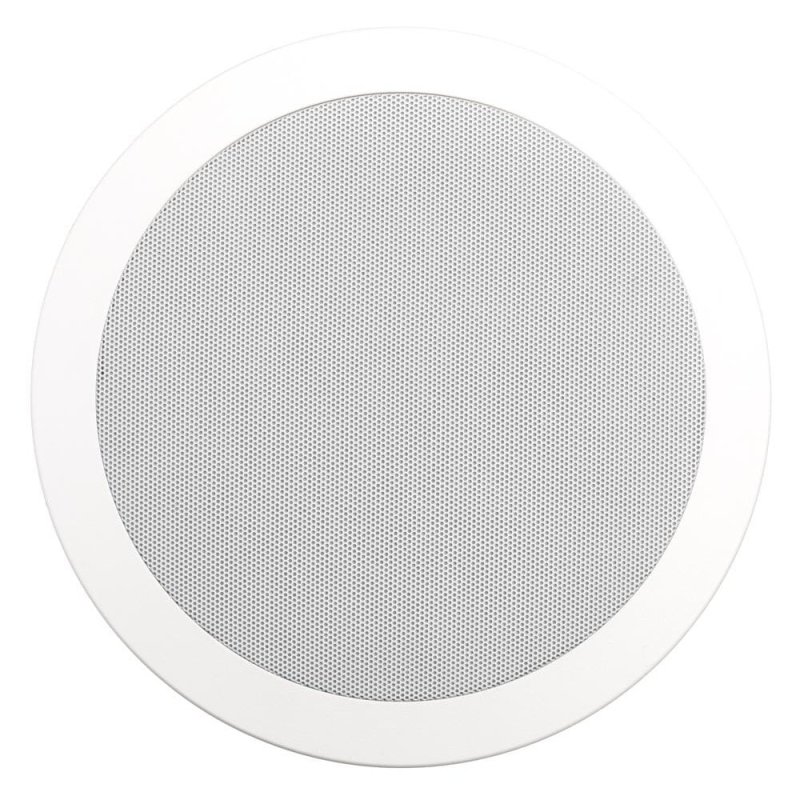 Q Acoustics Qi 65Cw Weatherproof In-Ceiling Speaker (Pair) — front view (grille on)