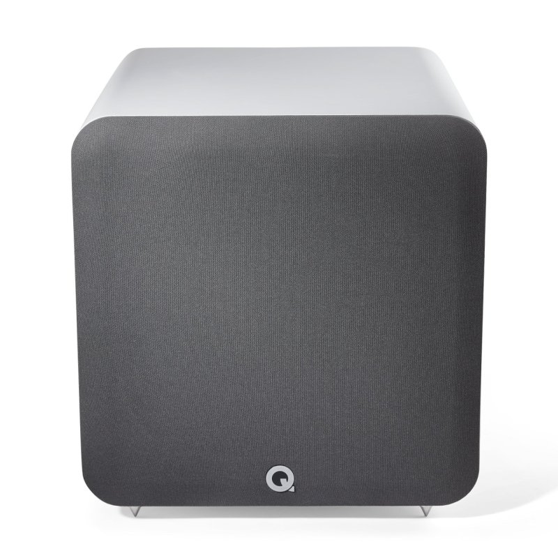Q Acoustics Q SUB 120 Subwoofer White — Top Angle