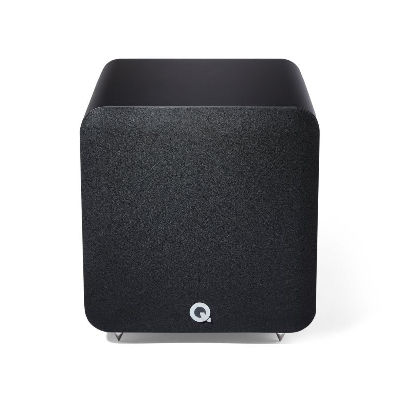 Q Acoustics Q SUB80 Subwoofer Satin Black — top angle view