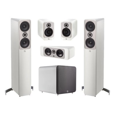 Q Acoustics Concept 50 5.1 Cinema Pack Gloss White