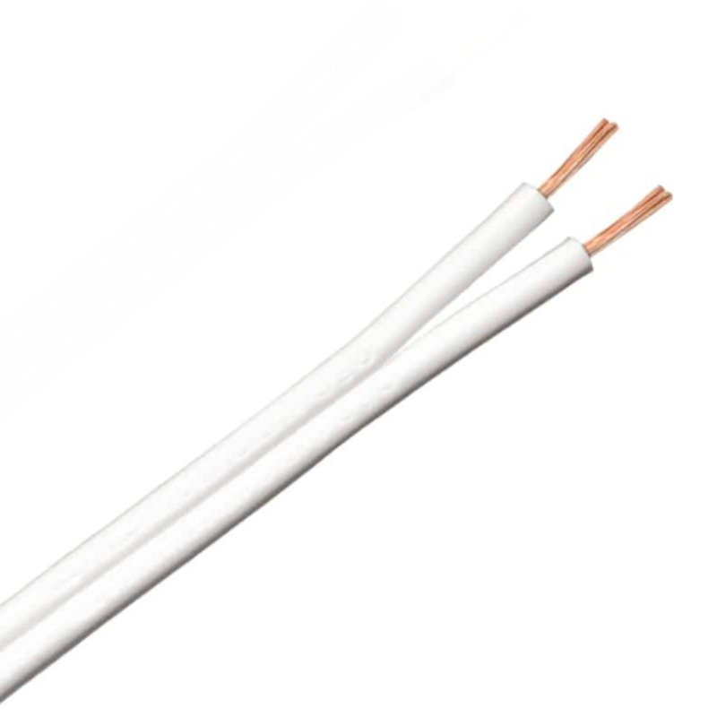 QED Classic 79 Strand Speaker Cable White - stripped ends detail