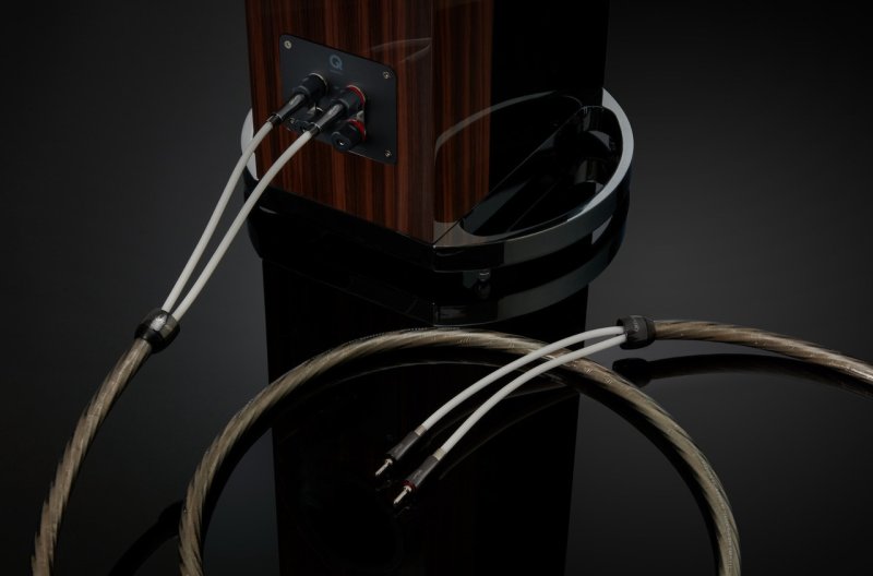 QED Supremus Zr Speaker Cable connector detail
