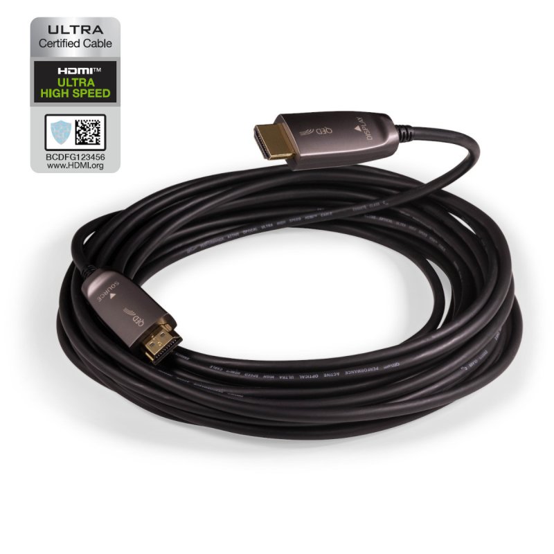 QED Performance Optical Ultra High Speed HDMI Cable (10m Single)