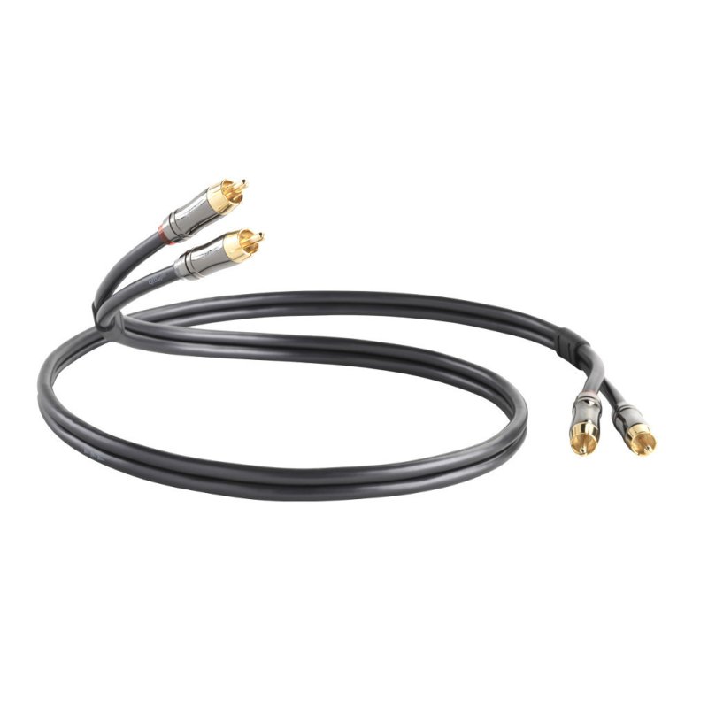 QED Performance Audio Graphite RCA Interconnect (1m Pair)