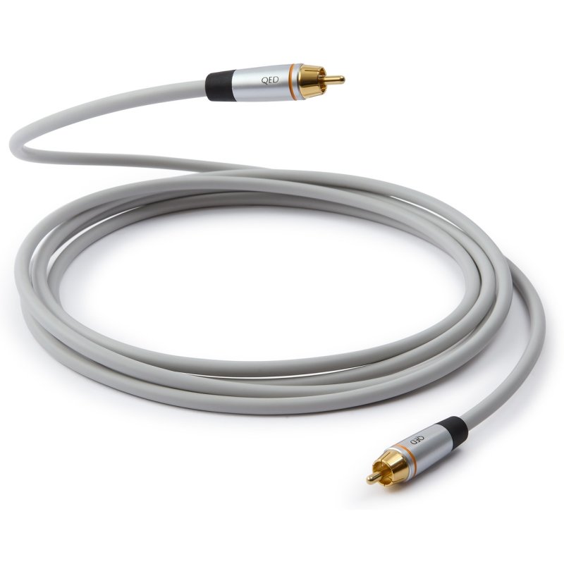 QED Performance Subwoofer RCA Cable (3m Single)