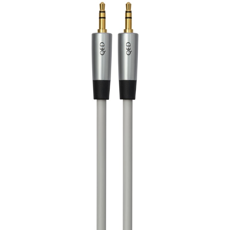 QED Performance J2J gold-plated 3.5mm stereo jack plugs with stepped profile