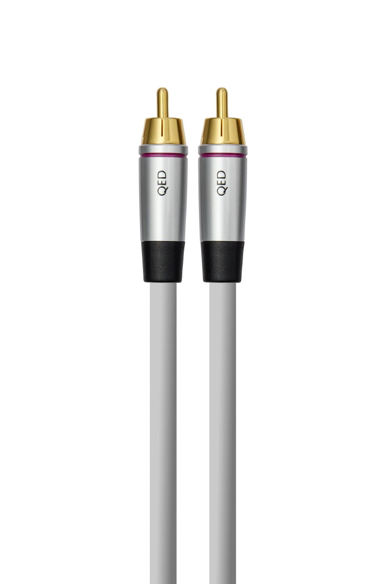 QED Performance Digital Audio cable gold-plated phono connectors, both ends