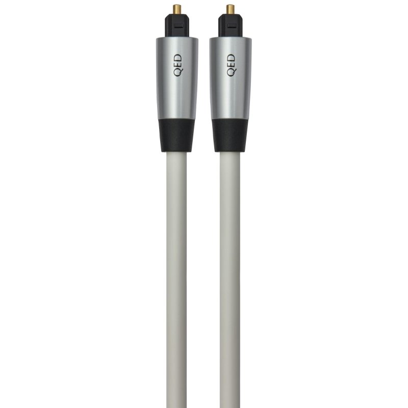 QED Performance Optical Cable full-size TOSLINK connector detail