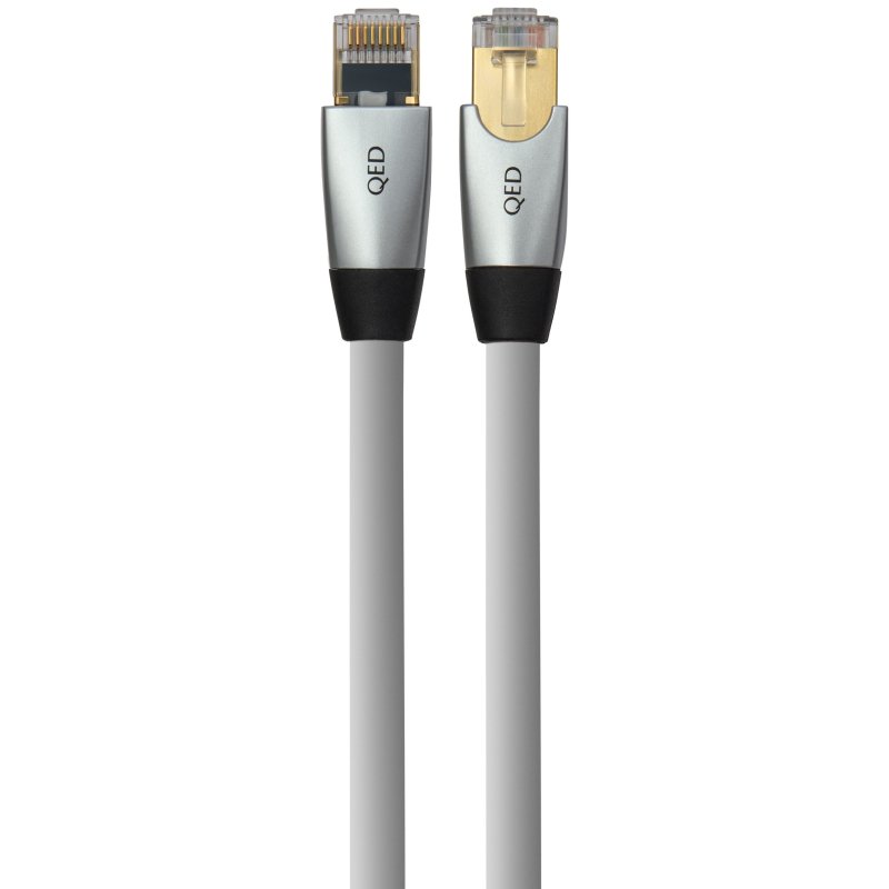 QED Performance Ethernet CAT 6 Cable shielded gold-plated RJ45 connectors